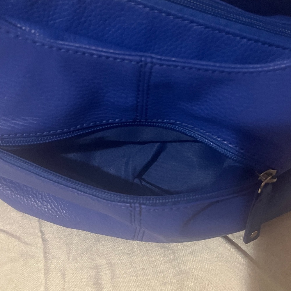 Apt 9 Blue Leather Hobo Bag - Picture 9 of 12
